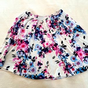 Floral skirt